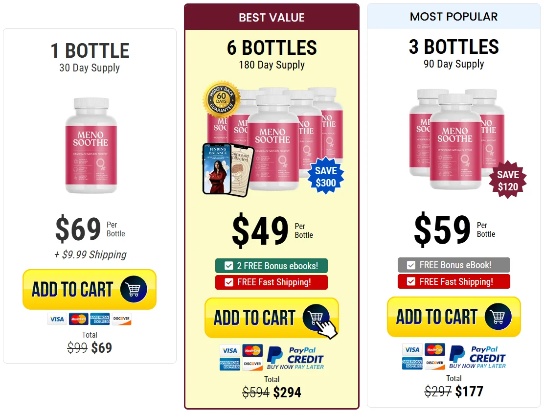 MenoSoothe Official Website USA